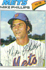 1977 Topps Baseball Cards      352     Mike Phillips